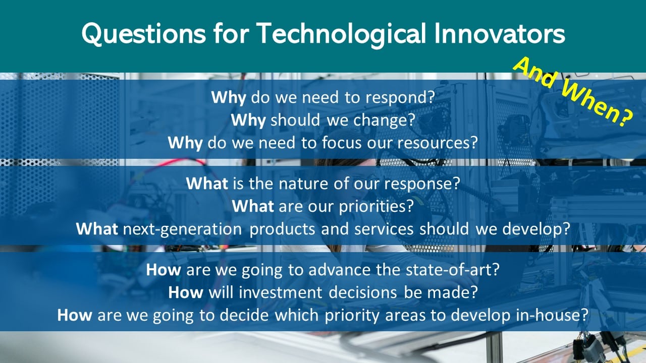 What innovators need to do